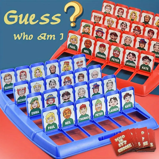 Guess Who I Am Board Game Desktop and Table Games