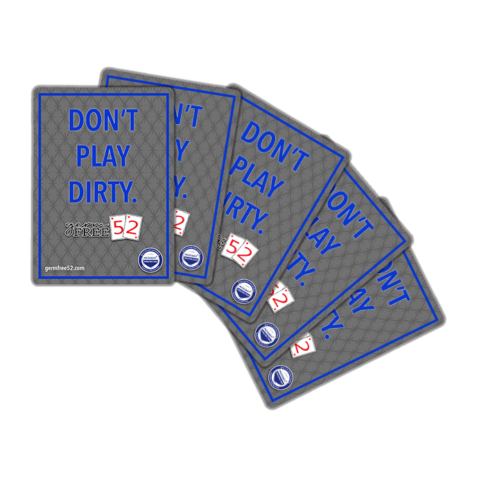 Casino Grade Playing Cards Bridge Antimicrobial w/ Microban®
