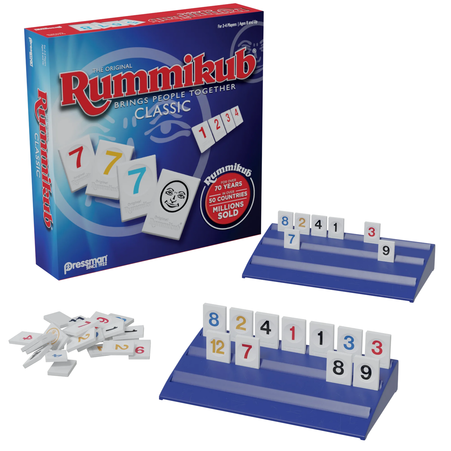 Rummikub Classic Edition - The Original Rummy Tile Game for Ages 8 and up