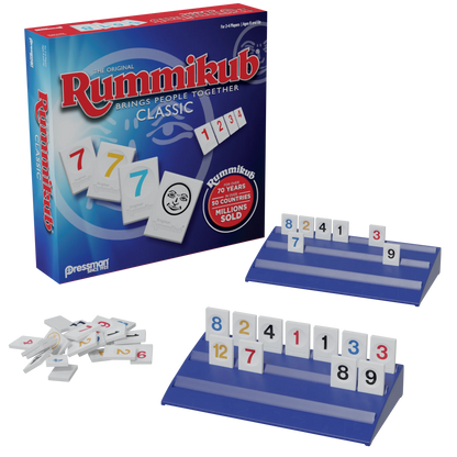 Rummikub Classic Edition - The Original Rummy Tile Game for Ages 8 and up