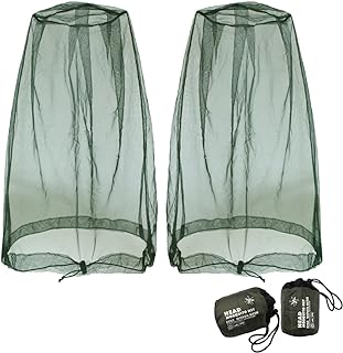 MOQUITO HEAD NET Premium Mosquito Head Net | Ultra Large & Long, Extra Fine Holes, Mesh