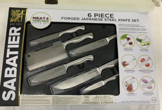 Sabatier 6 Piece Forged Japanese Steel Knife set