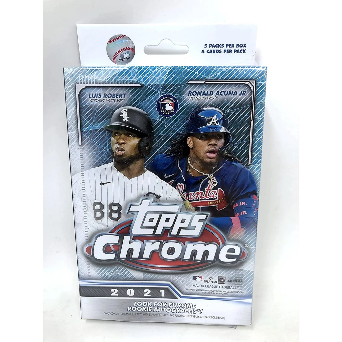 2021 Topps Chrome Baseball Hanger Box