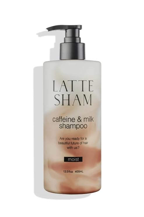 JCOS Latte Sham Moist Shampoo, 13.5 fl oz (400 ml) Each