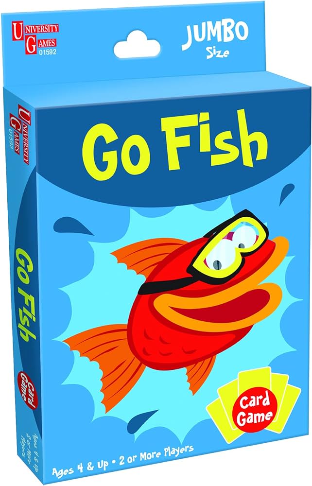 Go Fish Card Game, Jumbo Size
