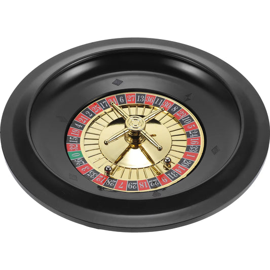 Casino Roulette Wheel  16 Inch Roulette Set with Accessories Multi