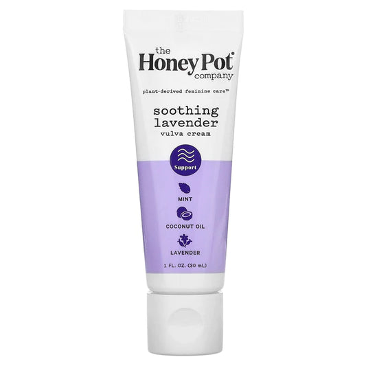 The Honey Pot Company, Vulva Cream, Soothing Lavender, 1 fl oz (30 ml)