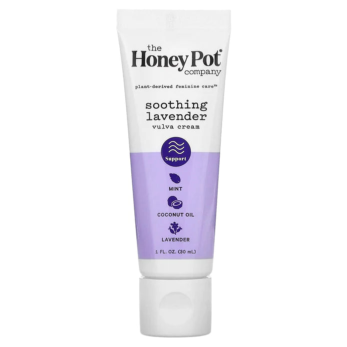 The Honey Pot Company, Vulva Cream, Soothing Lavender, 1 fl oz (30 ml)