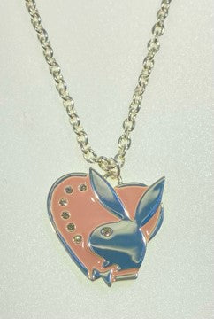 Playboy Enamel Charm Pendant Necklace