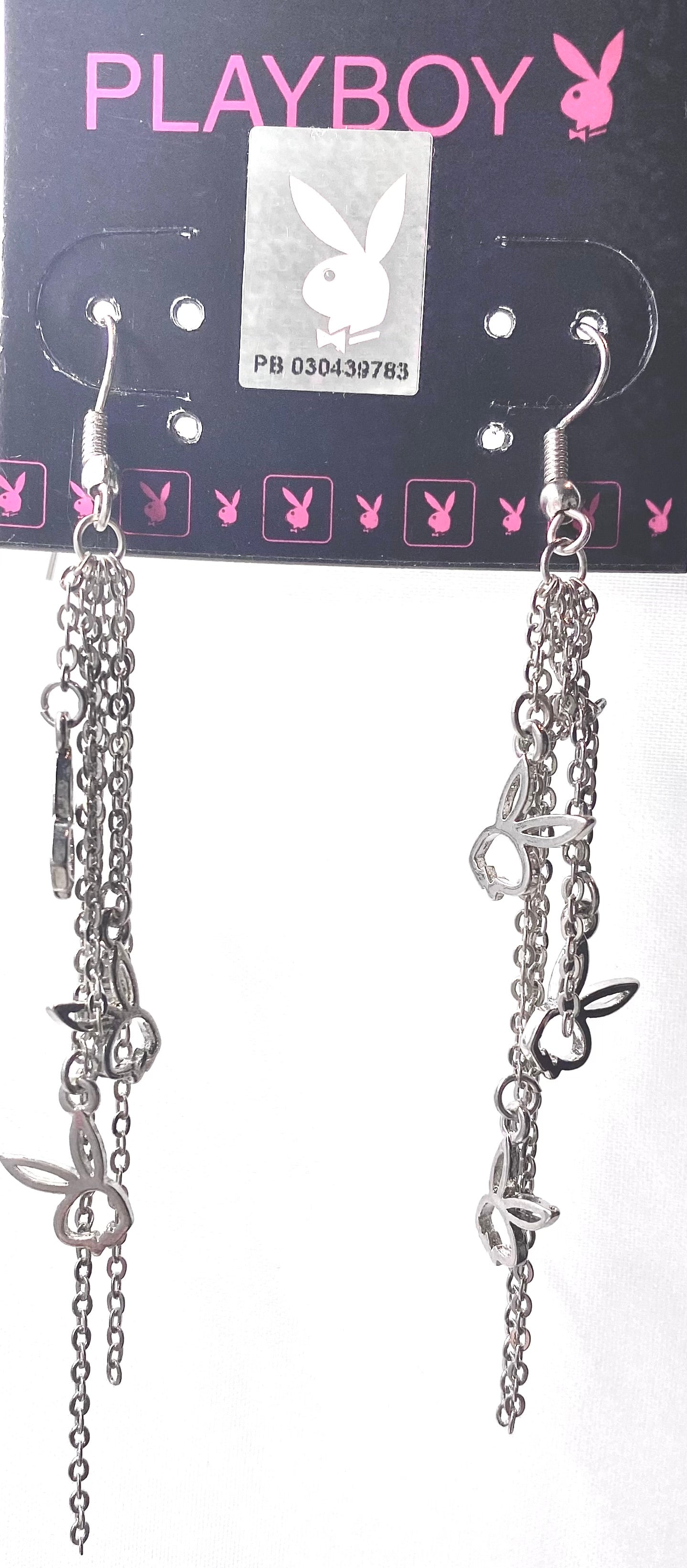 Playboy Hanging Bunny Heads on a chain