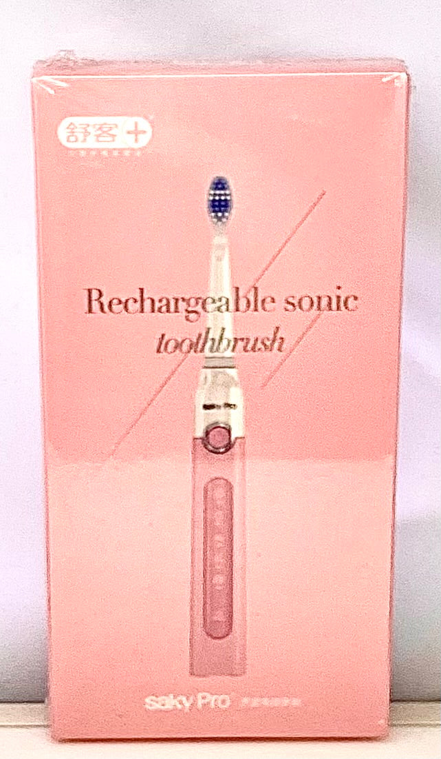 Toothbrush Saky Sonic Electric Toothbrush Cordless USB Rechargeable 5 Modes Toothbrush Waterproof Tooth Brush