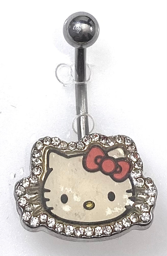 Jewelry Fashion HELLO KITTY Belly Ring