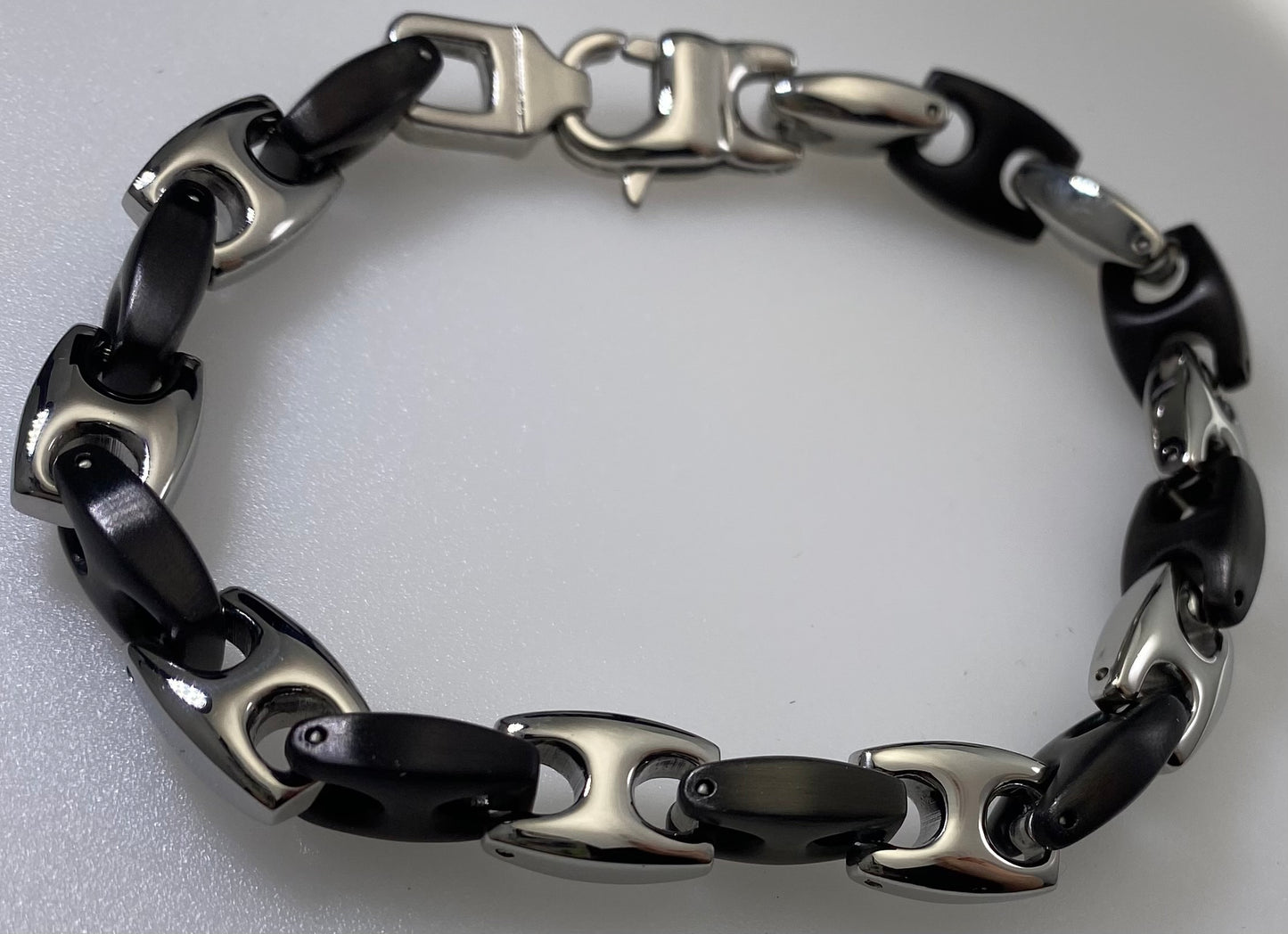 Jewelry Fashion Black Link Bracelet