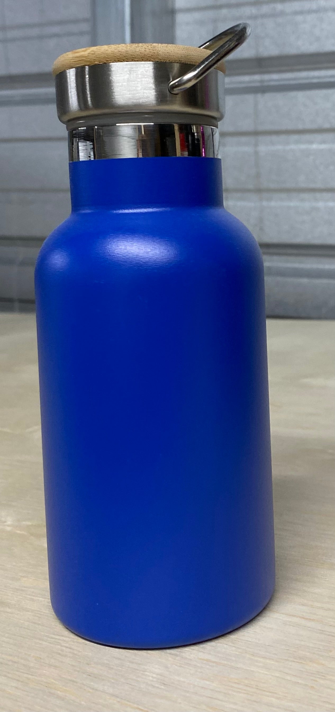 Water Bottle with Wood tops