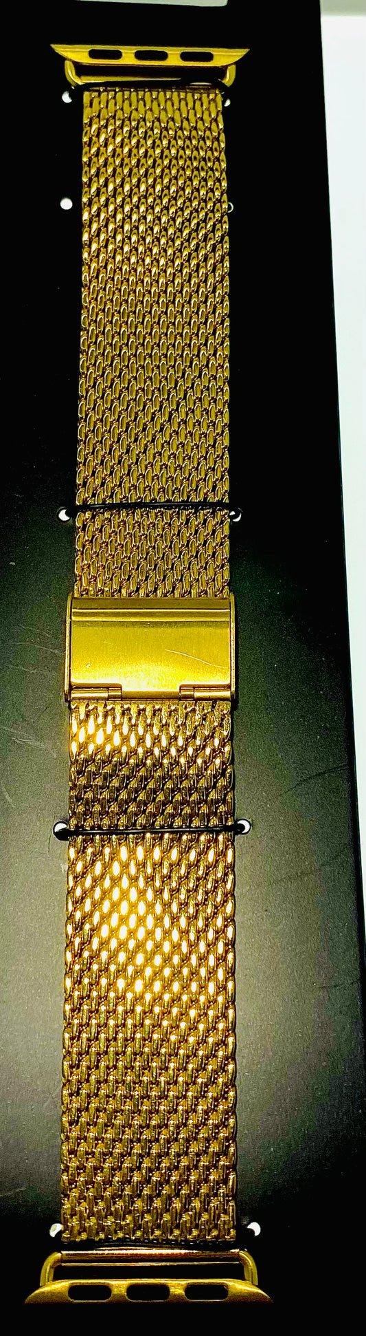 Apple iWatch Bands Metal Stainless Steel Strap & GOLD MESH
