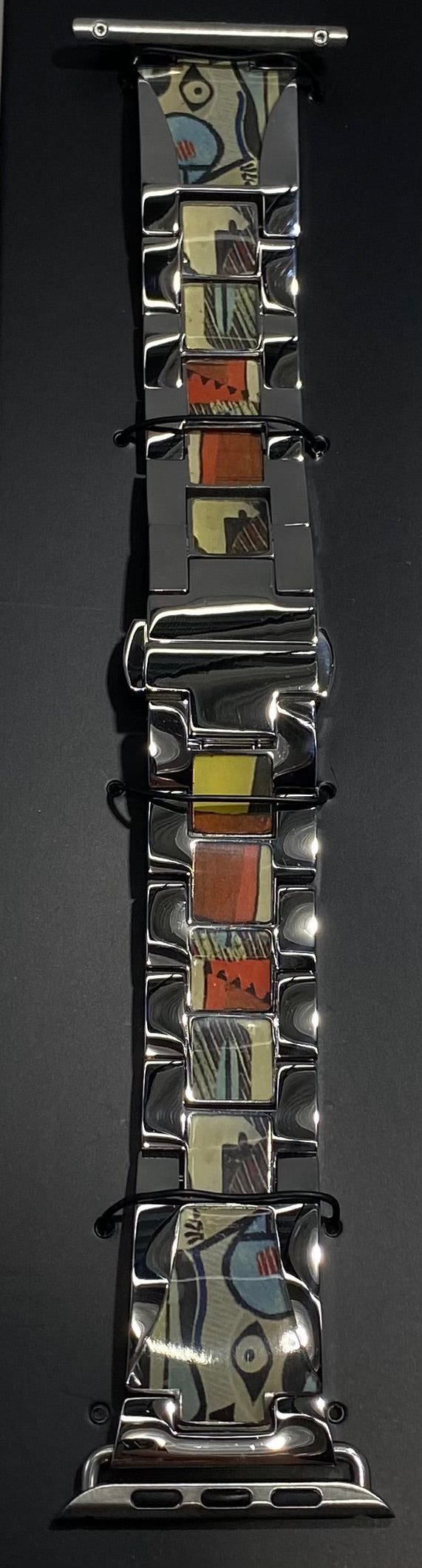 Apple iWatch Bands Metal Stainless Steel Strap &  WORKS OF ARTS