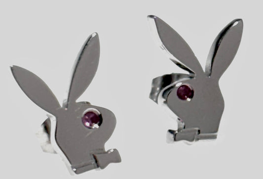 JEWELRY PLAYBOY EARRING with Crystal