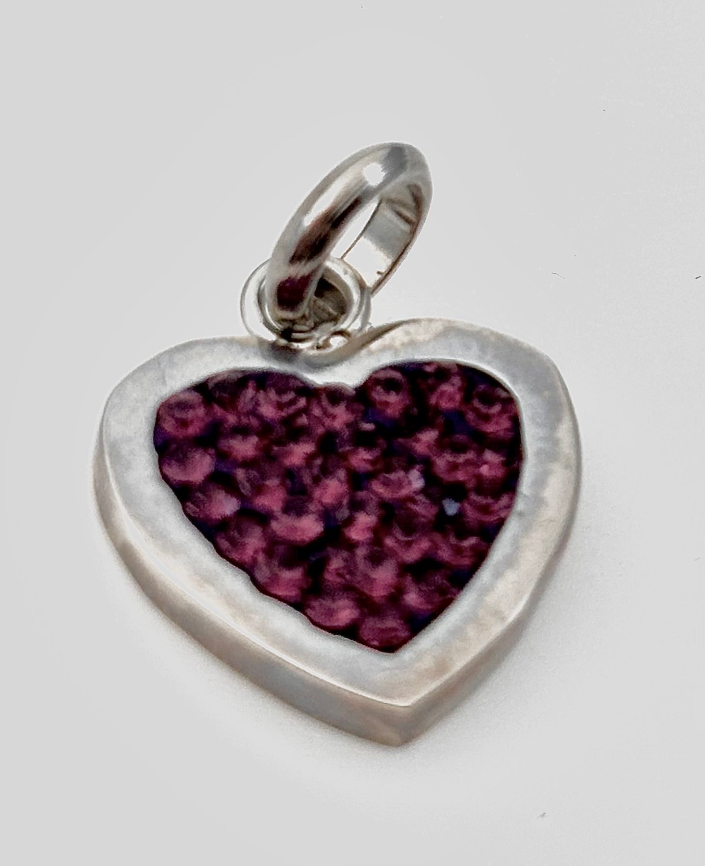JEWELRY PINK CRYSTAL HEART PENDANT