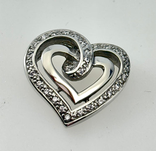 JEWELRY CHANNEL SET HEART SLIDE