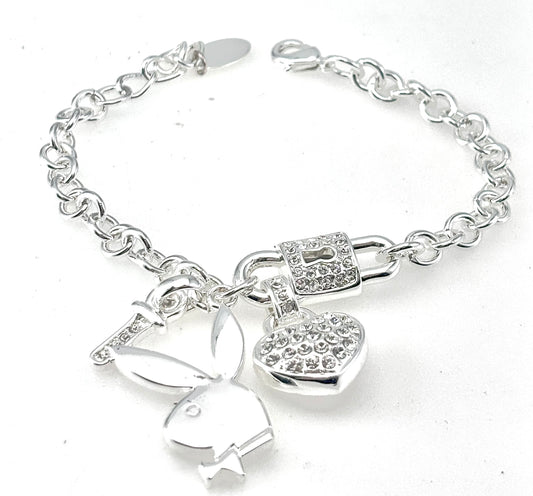 JEWELRY PLAYBOY CRYSTAL BRACELET