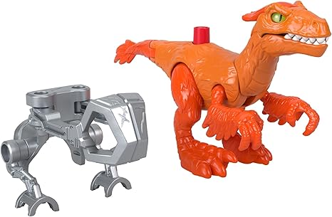 Fisher-Price Imaginext Jurassic World Dominion Pyroraptor Dinosaur Toy with Removable Harness for Preschool Kids Ages 3 and Up