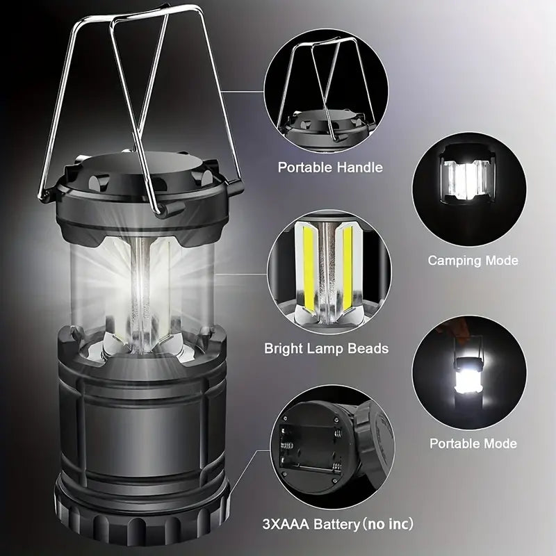 Camping Lantern 2pcs Super Bright LED