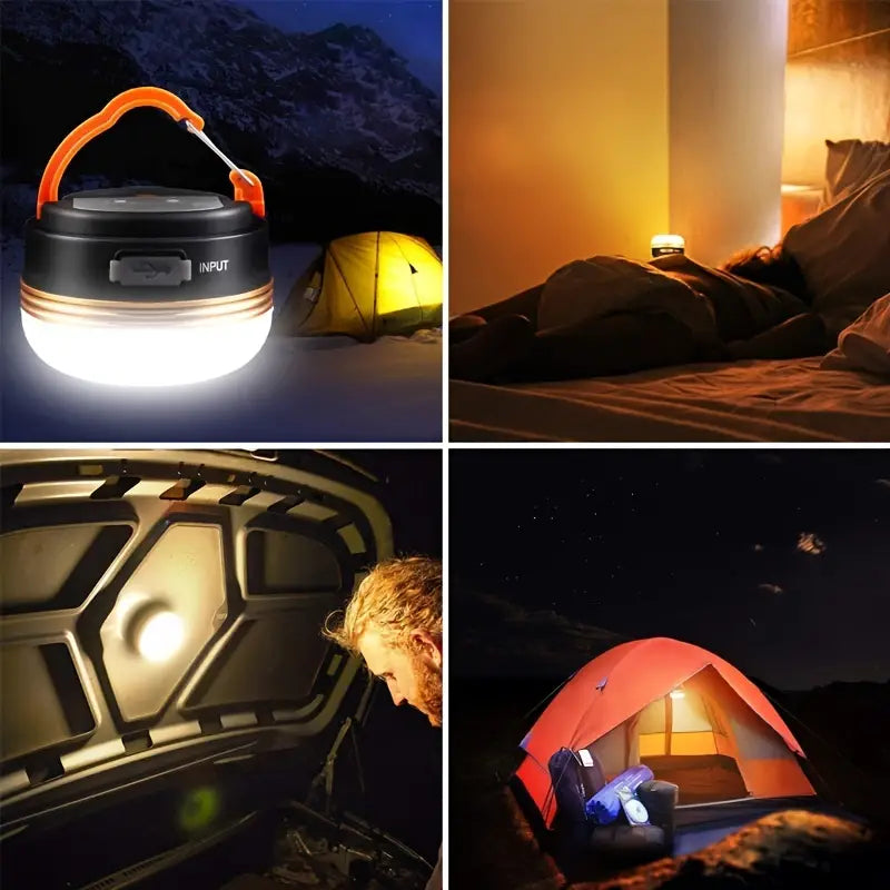 Rechargeable LED Camping Lantern with Magnet Base