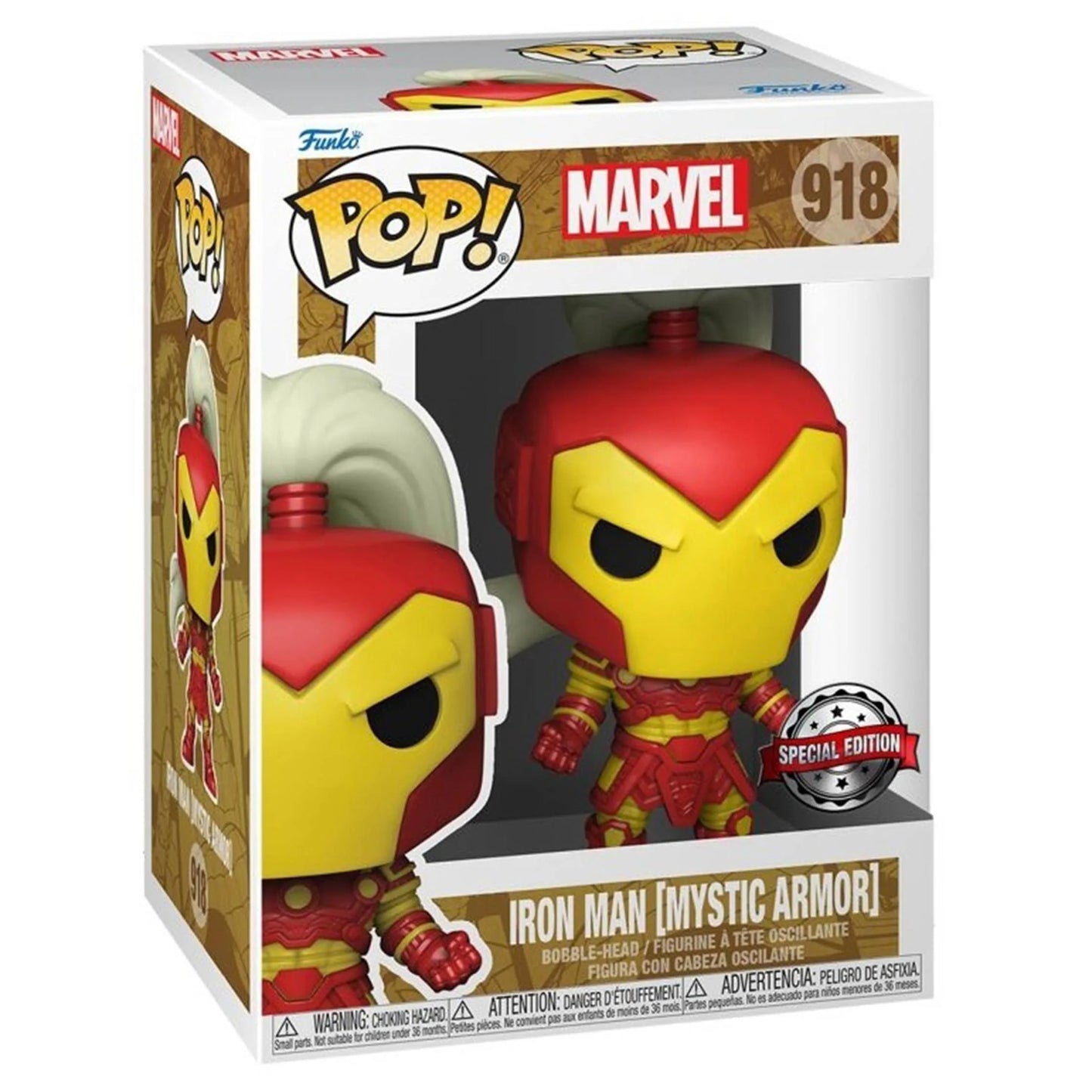 Action & Toy Figures Funko POP! Marvel Iron Man (Mystic Armor) Exclusive