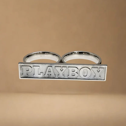 Playboy Bar Two Fingers Ring 7-8 size only