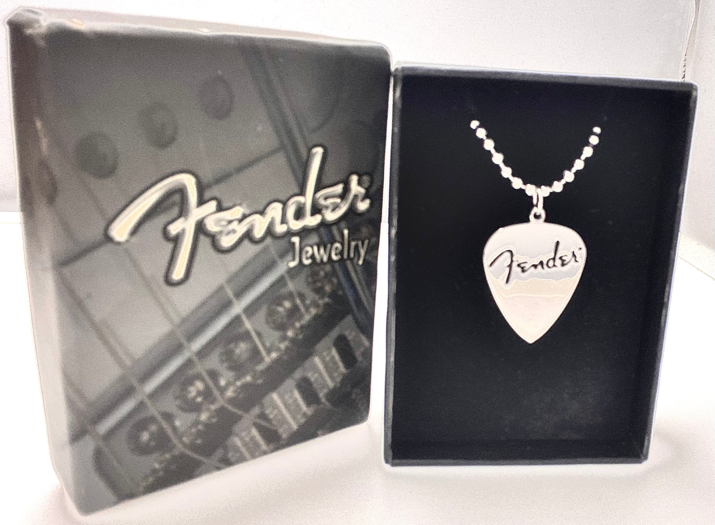 FENDER GUITAR PIC BALL CHAIN NECKLACE