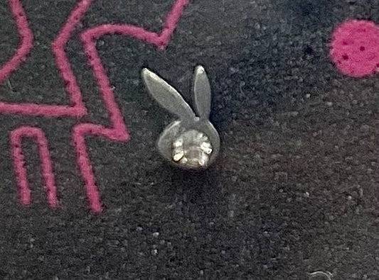 PLAYBOY NOSE STUD BUNNY WITH GEM