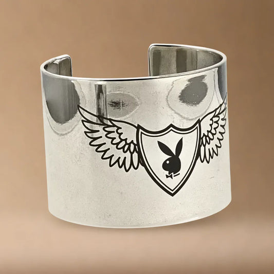 PLAYBOY WIDE WING BANGLE