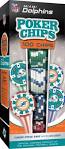 MasterPieces Casino Style 100 Piece Poker Chip Set - NFL Miami Dolphins