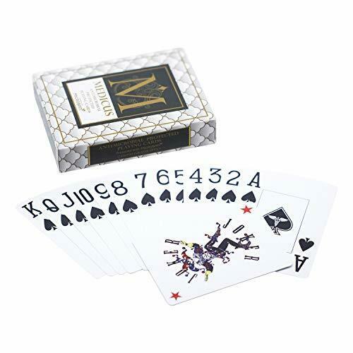 Casino Playing Cards with Poker protective Protected Medicus SET of 2 Desks mix