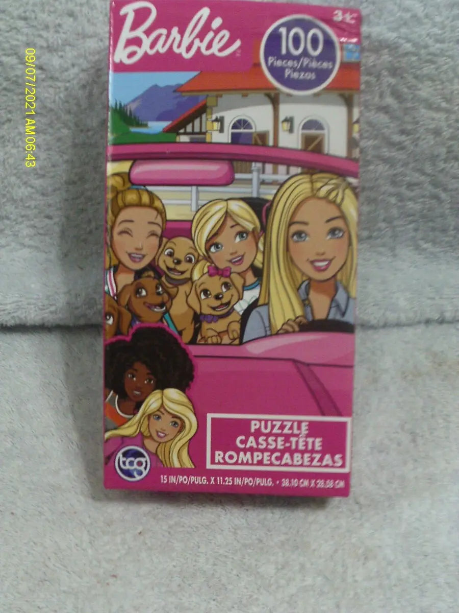 Barbie 100 Piece Puzzle New In Box