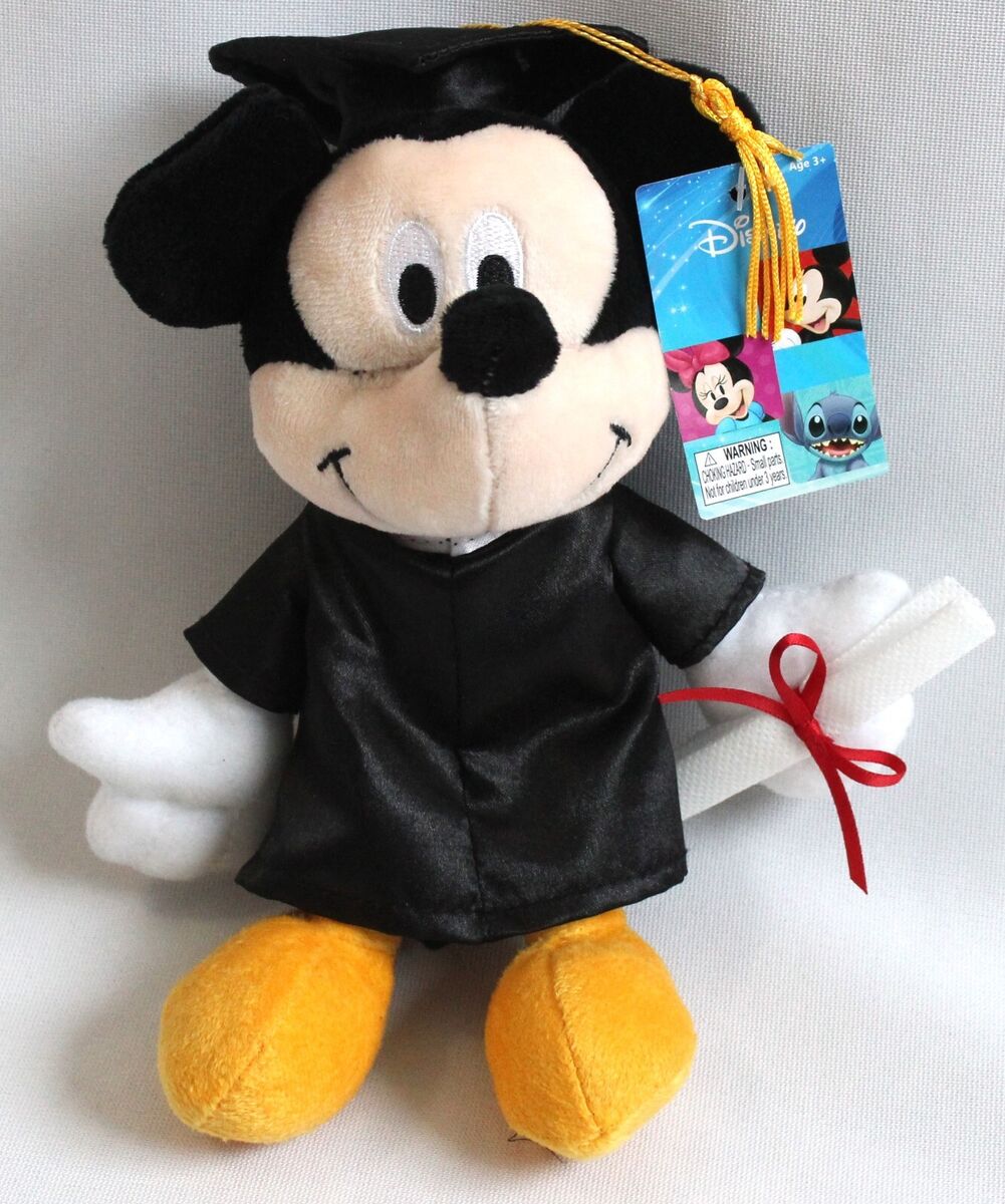 Disney Graduation in Disney Cuddly Toys