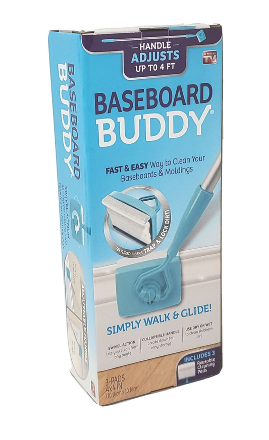 Baseboard Buddy Baseboard Cleaner Plus 3 Pads