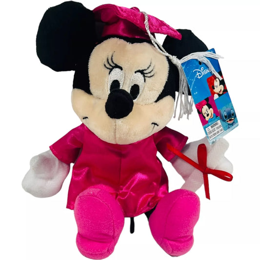 Disney Minnie Graduation Plush Doll