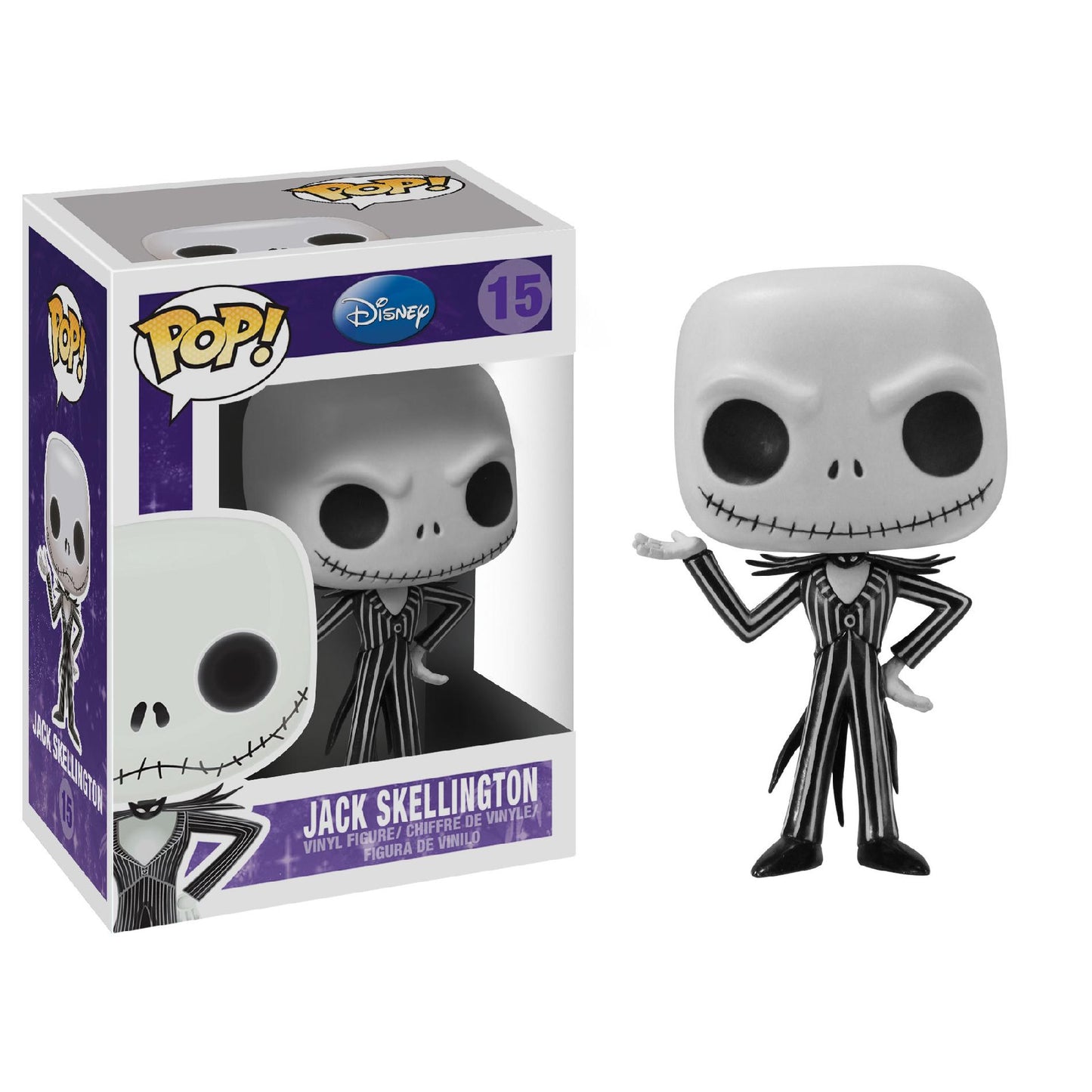 Funko Nightmare Before Christmas POP! Disney Jack Skellington Vinyl Figure #15