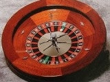 Casino Grade Roulette Wheel Mahogany