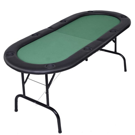 Casino Poker Table Texas Hold'em Folding Poker Play from germfree