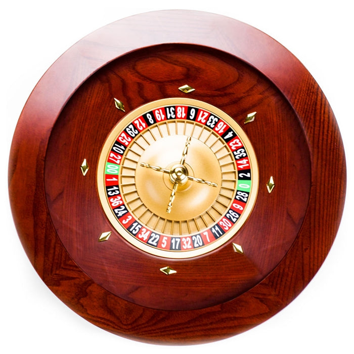 Casino Roulette Wheel Deluxe Wooden