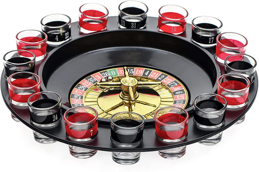 Casino Roulette Pong 16 cups Drinking Game germfree games