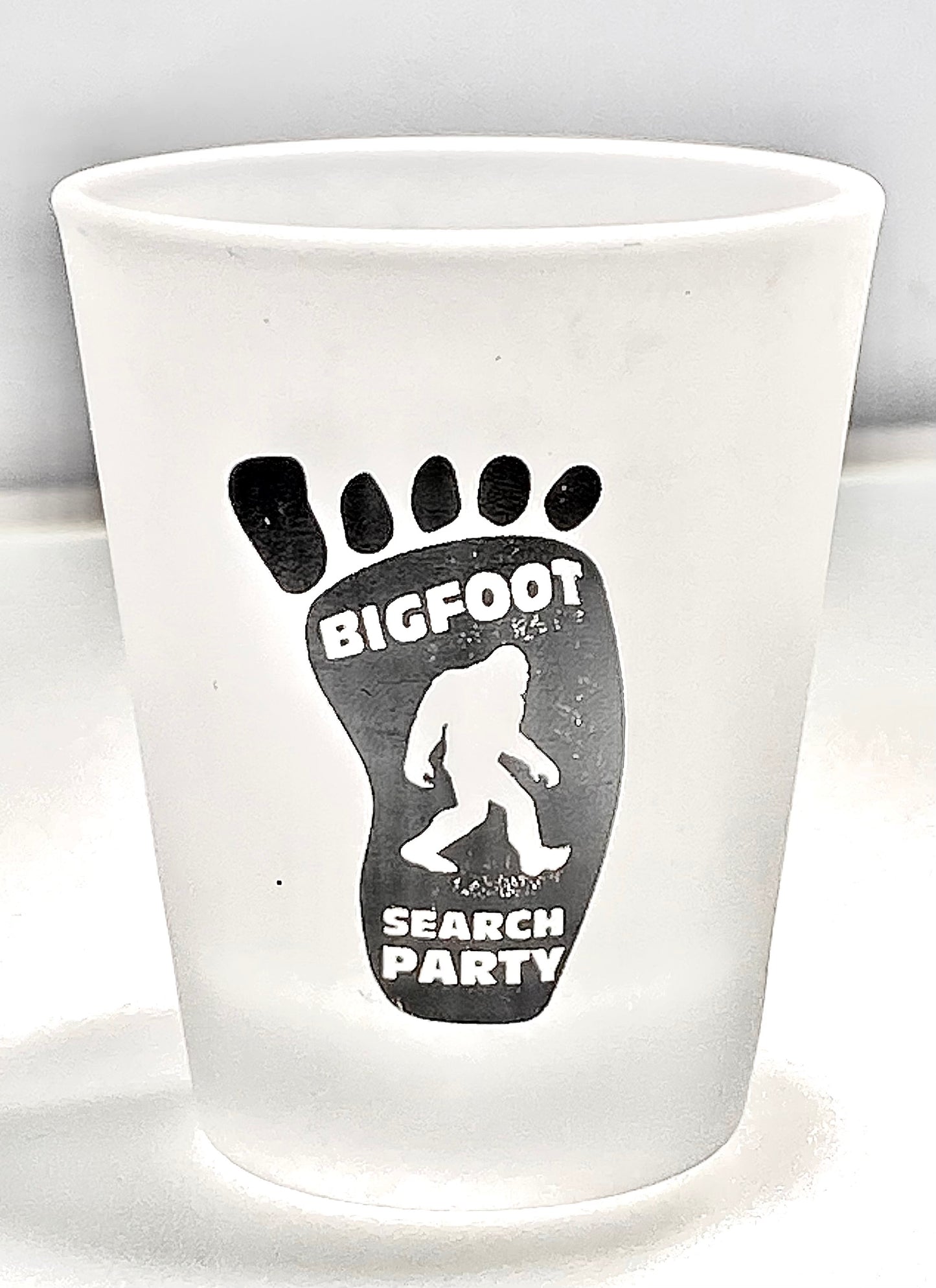 Shot Glasses Sets BIGFOOT with Heavy Base, Clear Shot Glass (4 Pack)
