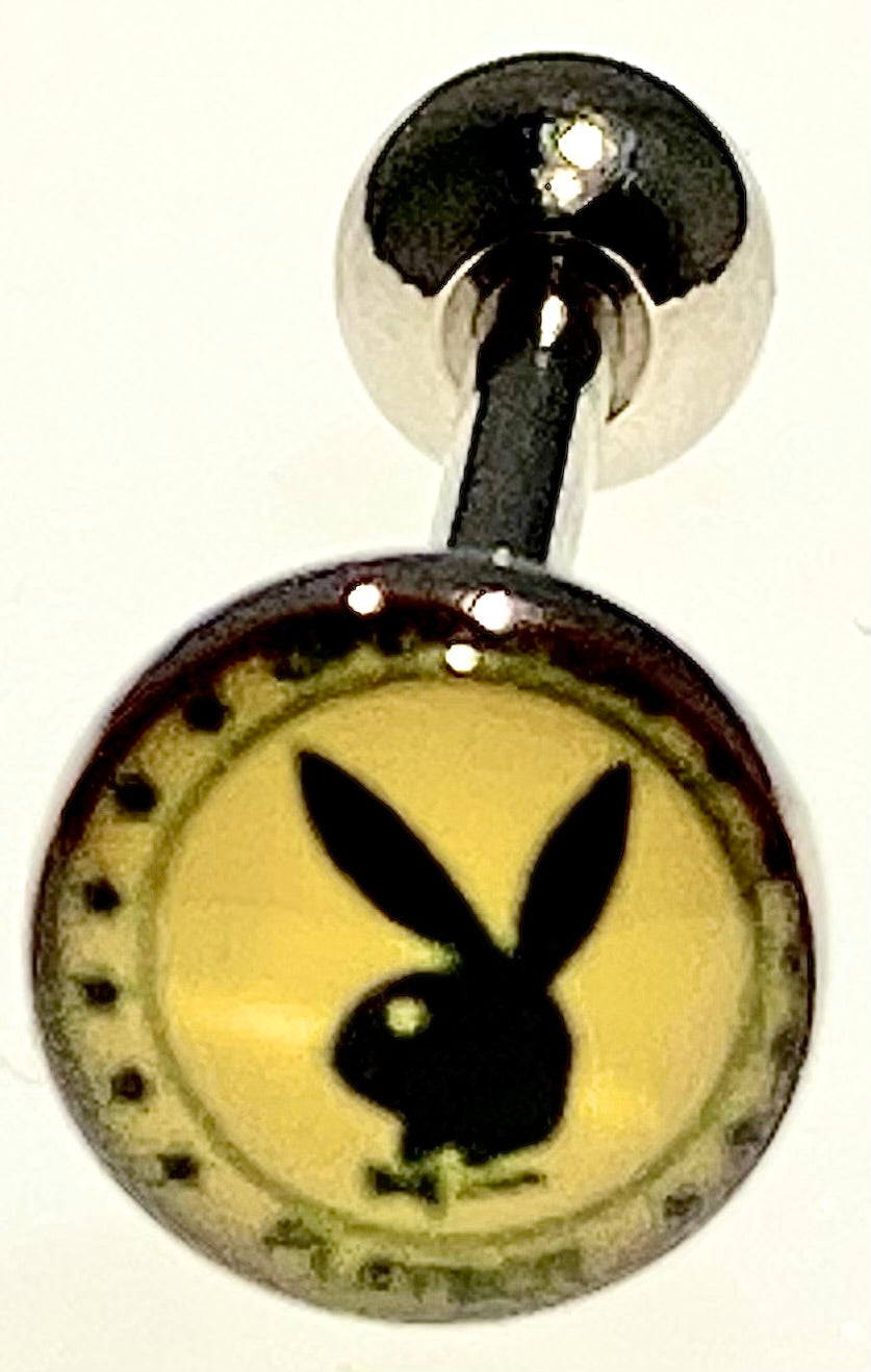 Playboy Belly Rings Stainless Steel
