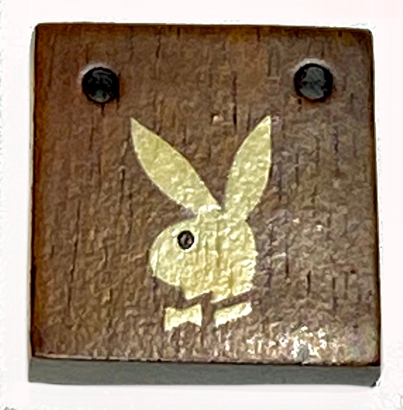 Playboy Wood and Leather Necklace