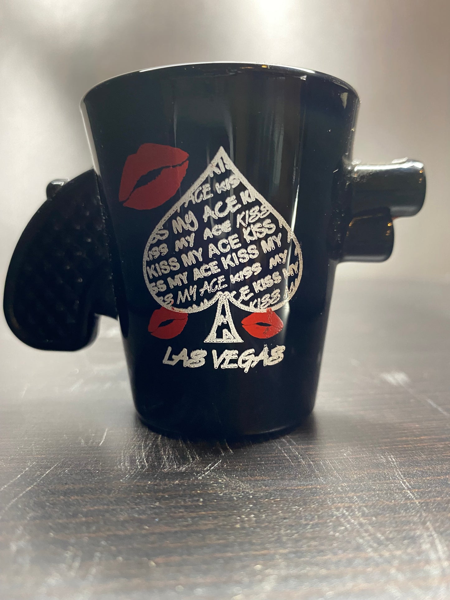Shot Glass Las Vegas with Gun