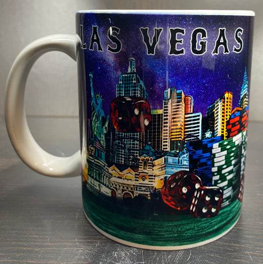 Mug Las Vegas  - 15 oz Ceramic Large Mug