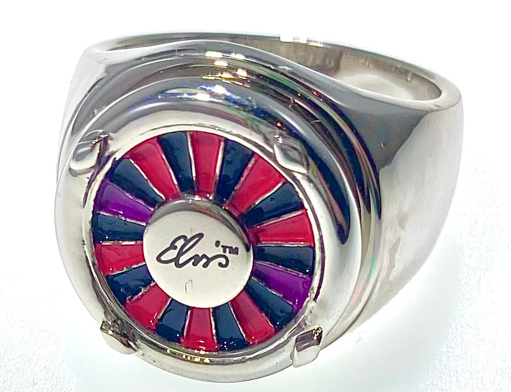 JEWELRY FASHION Elvis Roulette Wheel Ring