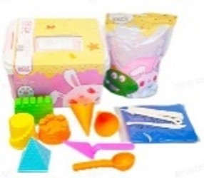 Toy sand Plastic box